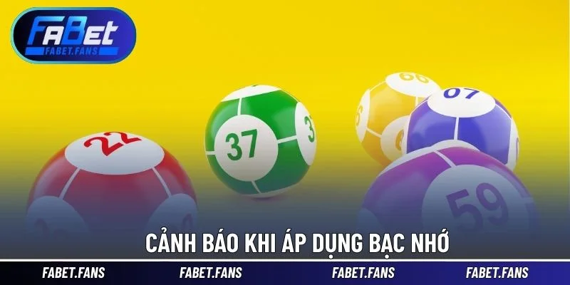 Cảnh báo khi áp dụng bạc nhớ