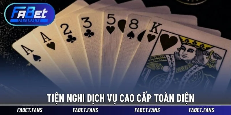 Tiện nghi dịch vụ cao cấp toàn diện