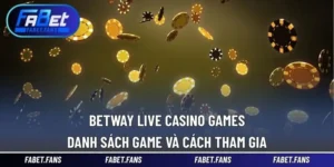 Betway Live Casino Games
